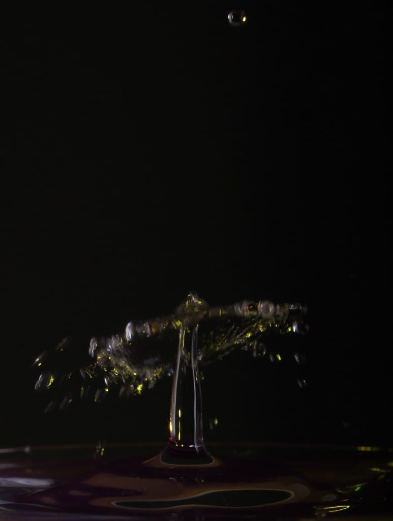 Water droplet photography Glossover