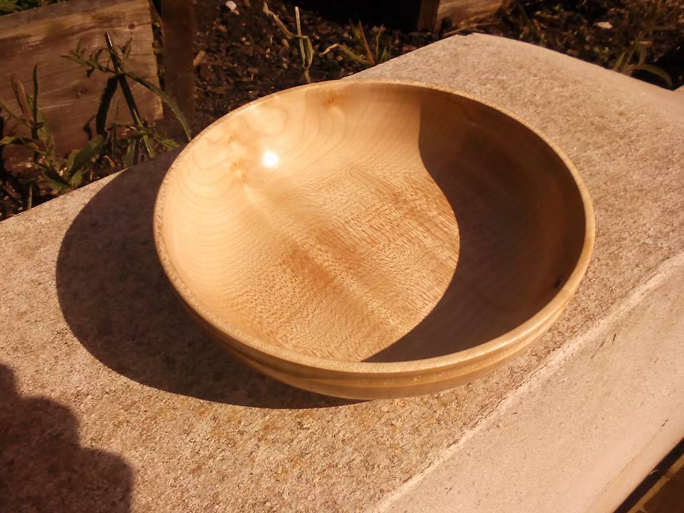 Finished bowl from top