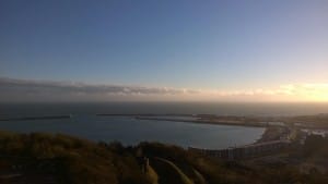 View from Dover castle