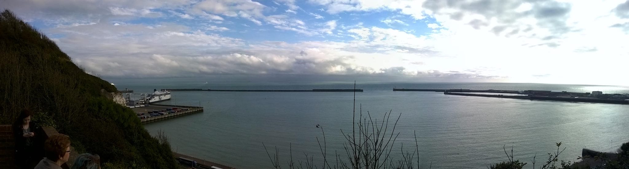 View from Dover castle