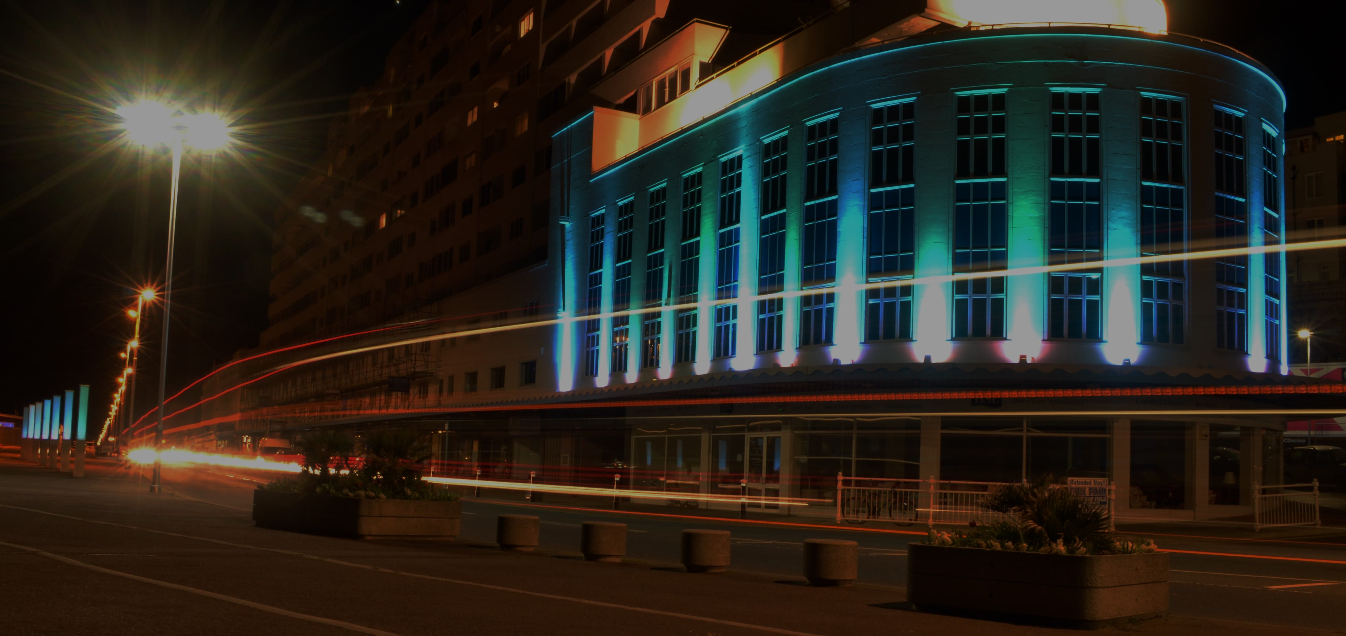 Hastings by night