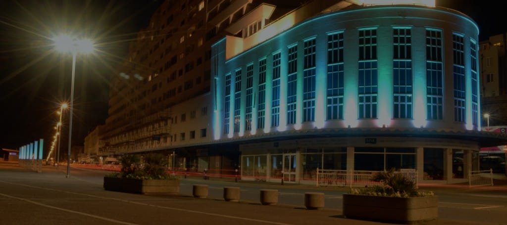 Hastings by night