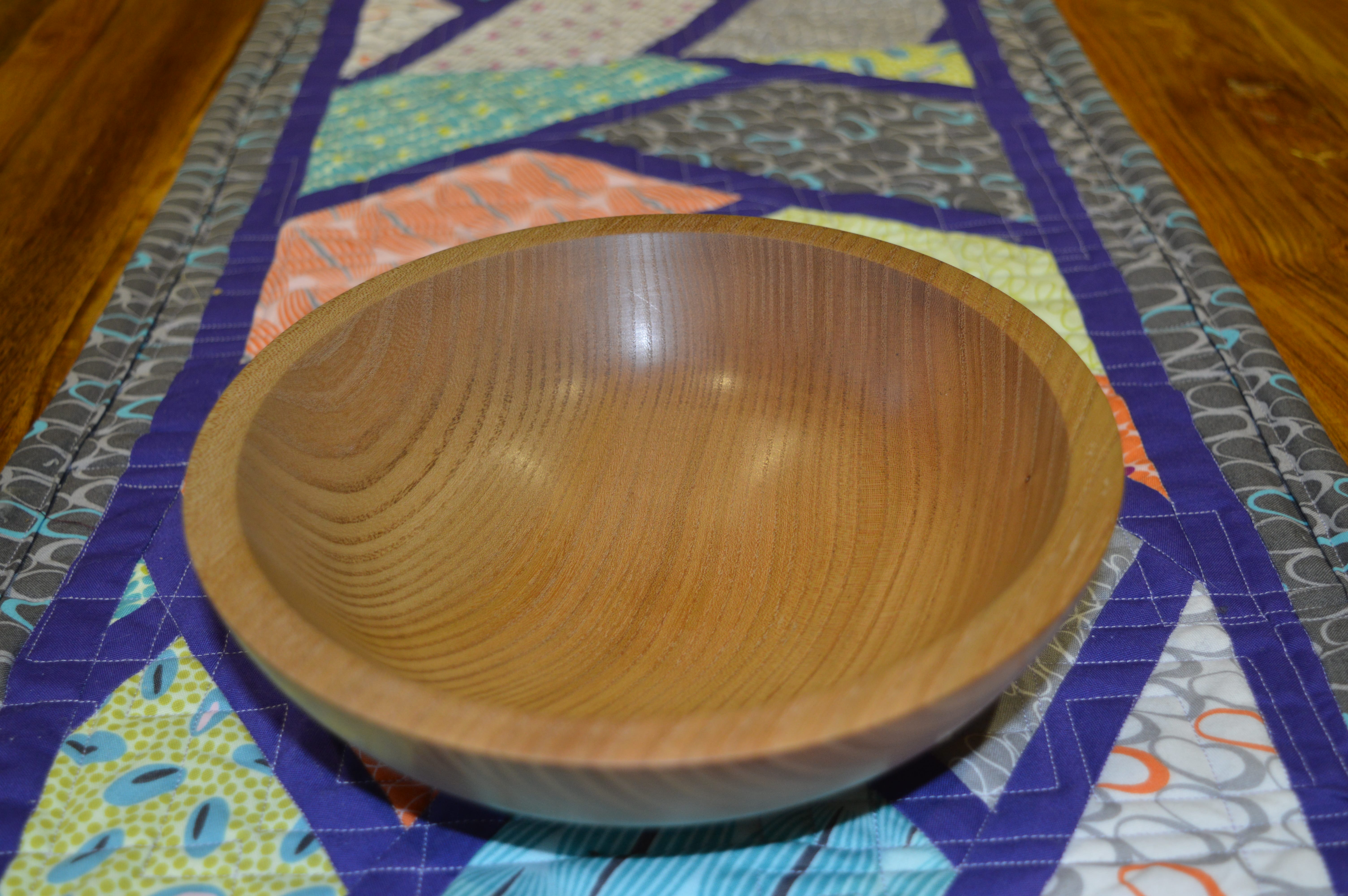 Wooden bowl