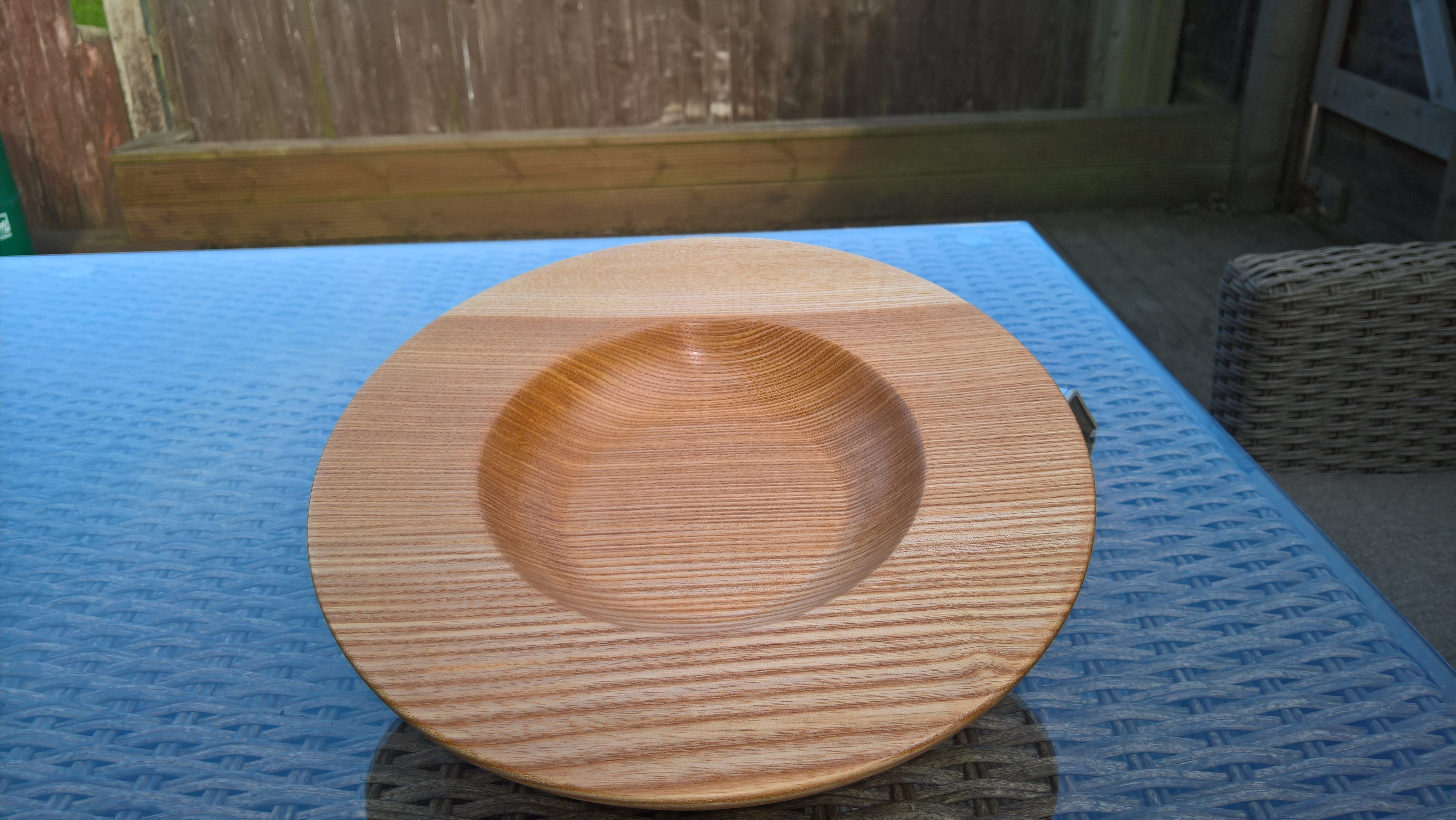 12in Ash Platter Top